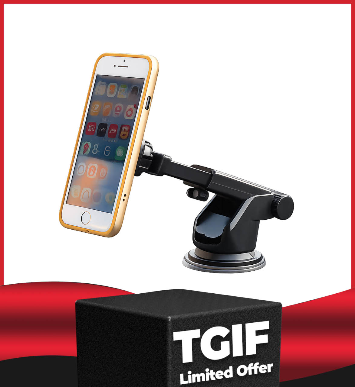 Suction Rigid Magnetic Phone Holder